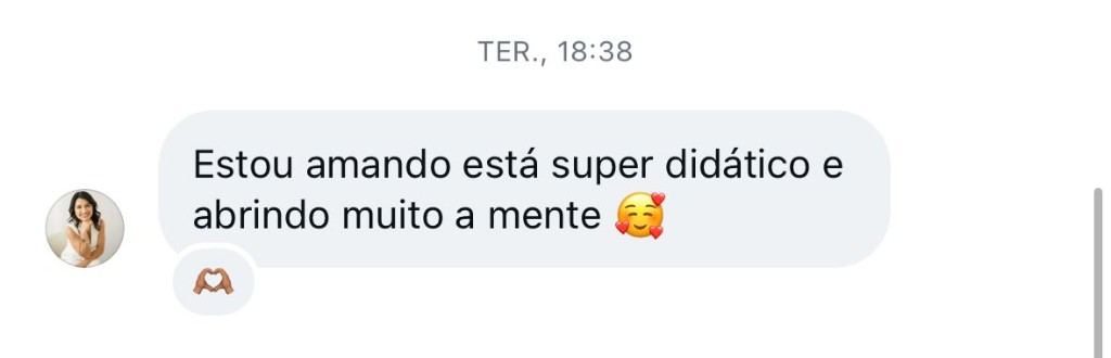Feedback sobre o método Só Você Basta